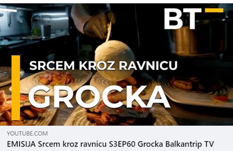 ОПШТИНА ГРОЦКА у путописној емисији „Срцем кроз равницу“ 